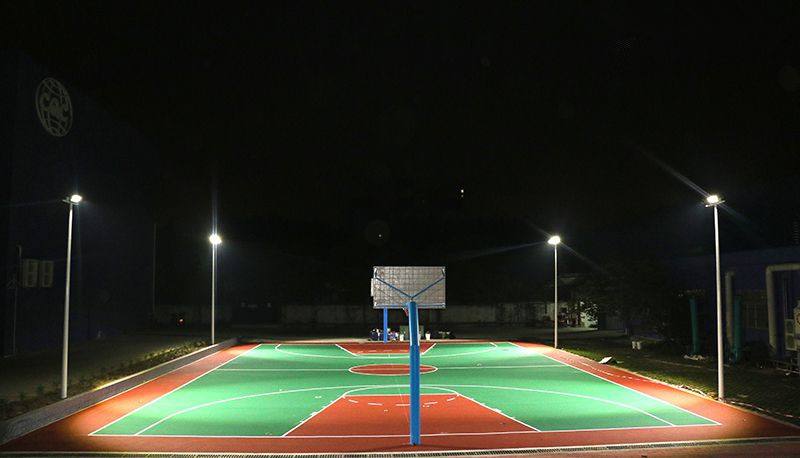 球场灯位置,球场灯效果图大全