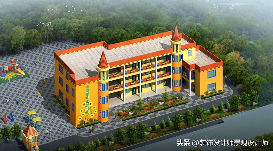 幼儿园课桌椅,幼儿园设计案例效果图