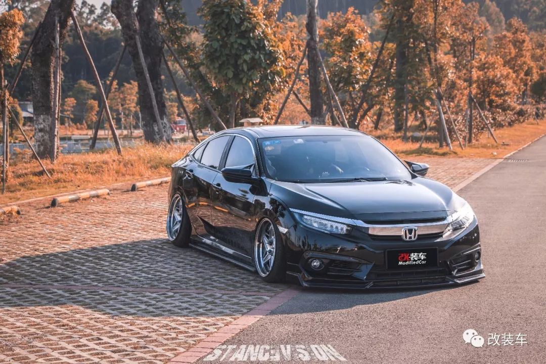 潮汕思域改气动避震,潮汕二手改装思域