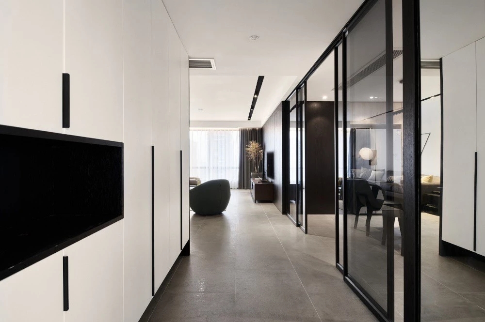 省钱隐形门造型,省钱简易门