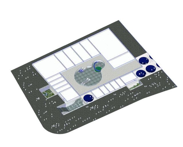 商业街与独栋商业的结合——立方长廊|CLOUArchitects