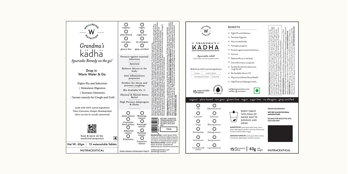 grandmas-kadha印度泡腾片包装设计via:Stratedgy