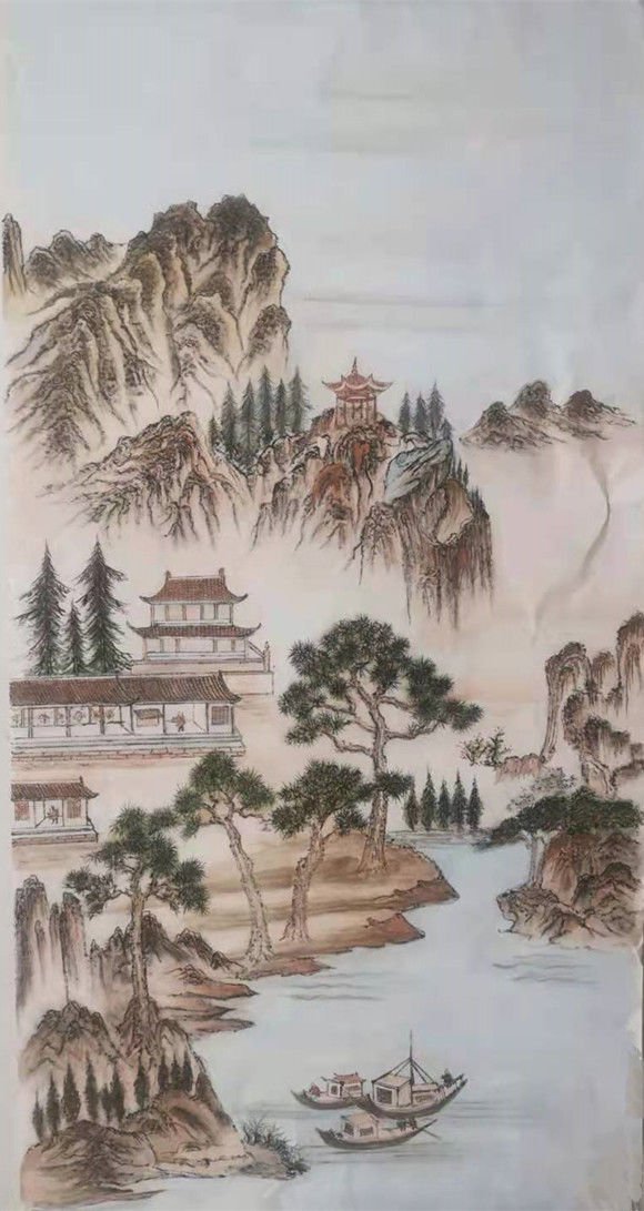 著名画家朱建新作品欣赏,画家朱建华作品图片