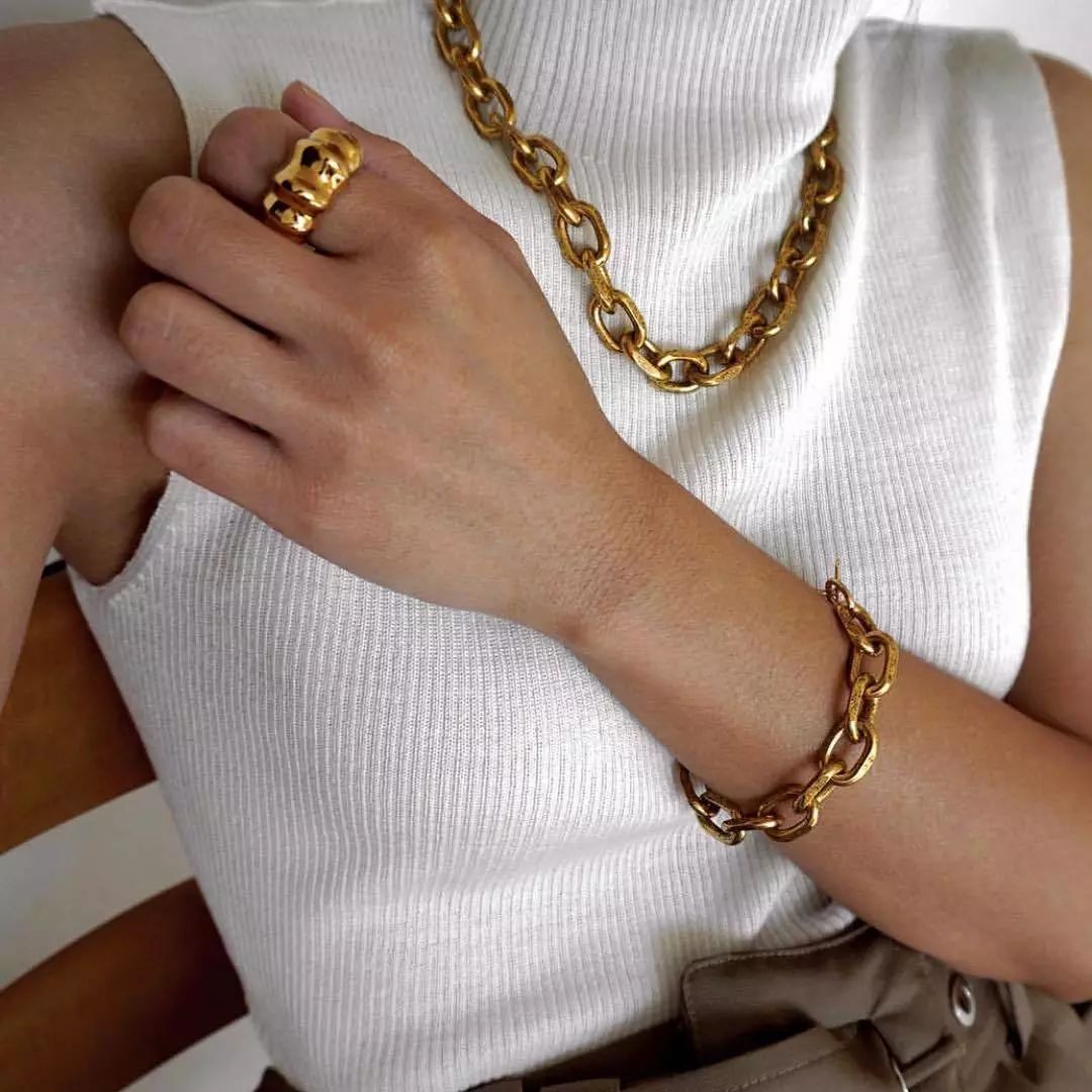 大金链子忘了戴,大金链子好久没戴了