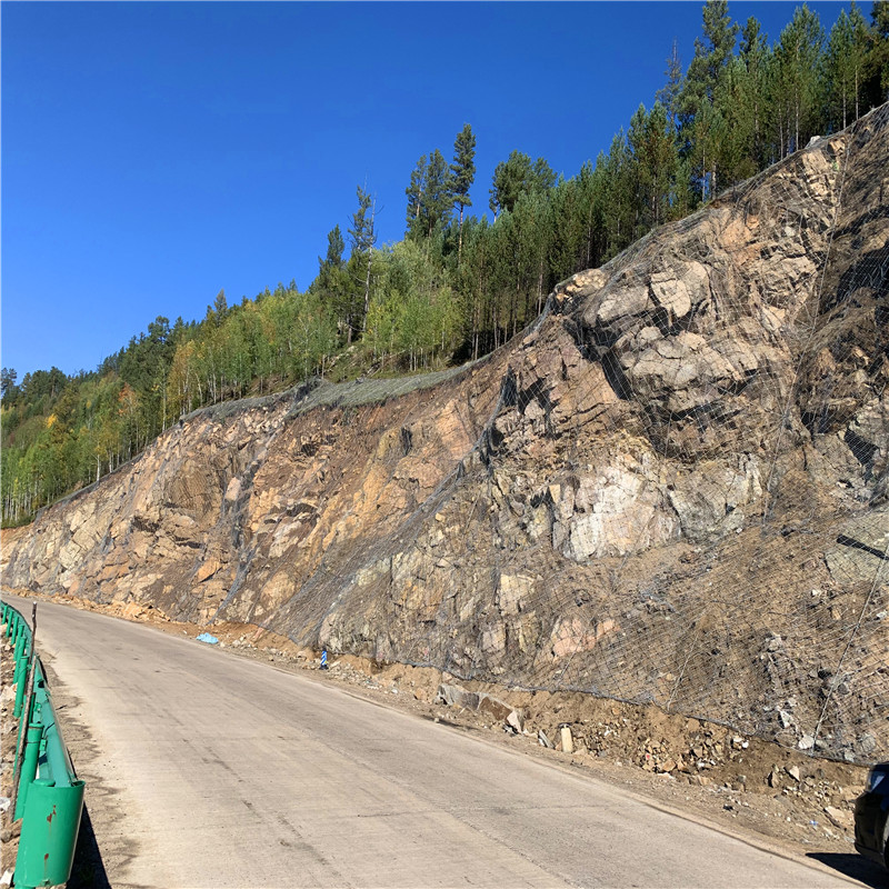 主动防护网生产厂家安装定制,主动网边坡柔性防护网工程厂家