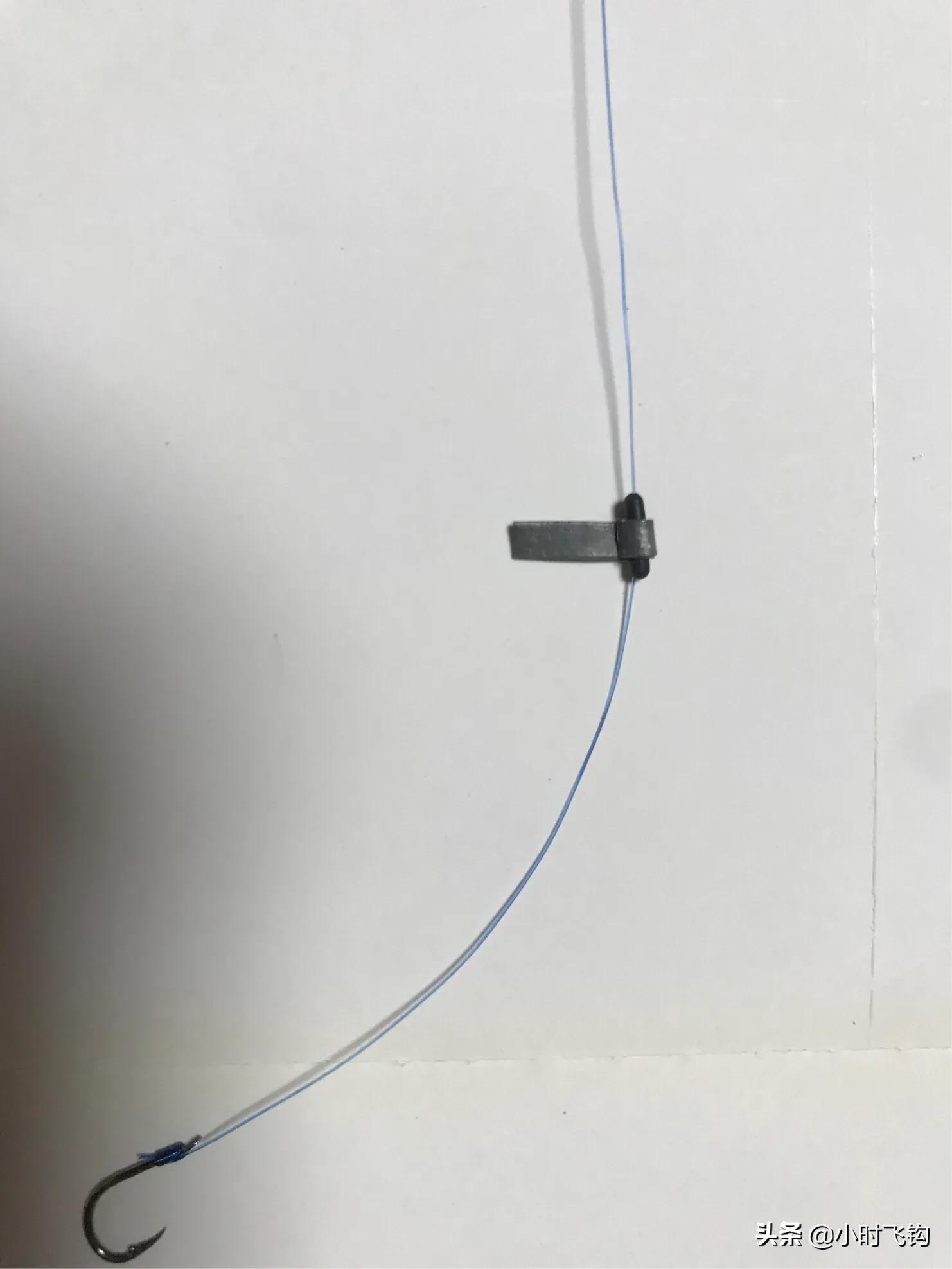 单钩通线跑铅钓鱼技巧,单钩垂钓子线怎么打结