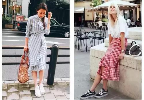 经典低帮帆布鞋日常穿搭,帆布鞋的穿搭技巧和潮流造型分享