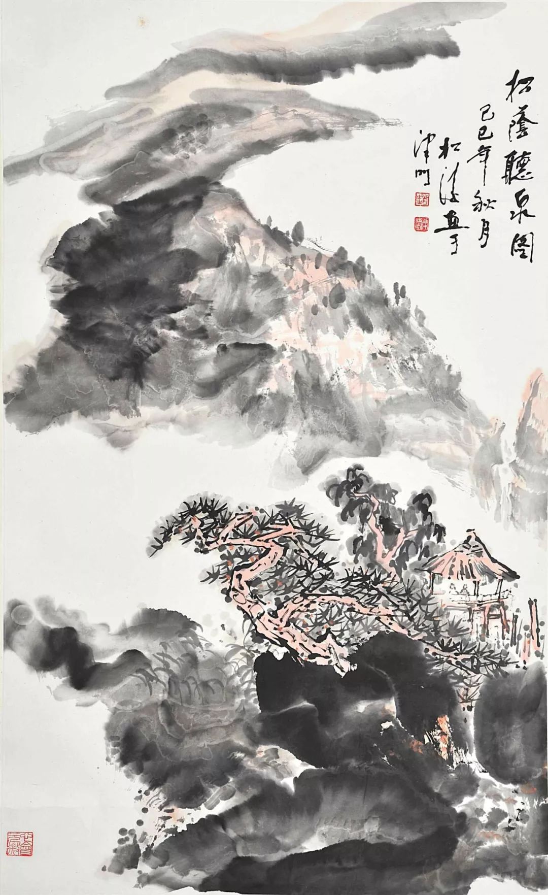 赵松涛人物画欣赏,临摹赵松涛山水画