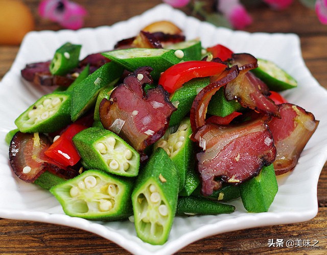 腊肉炒菜简单做法,腊肉炒菜的正宗做法