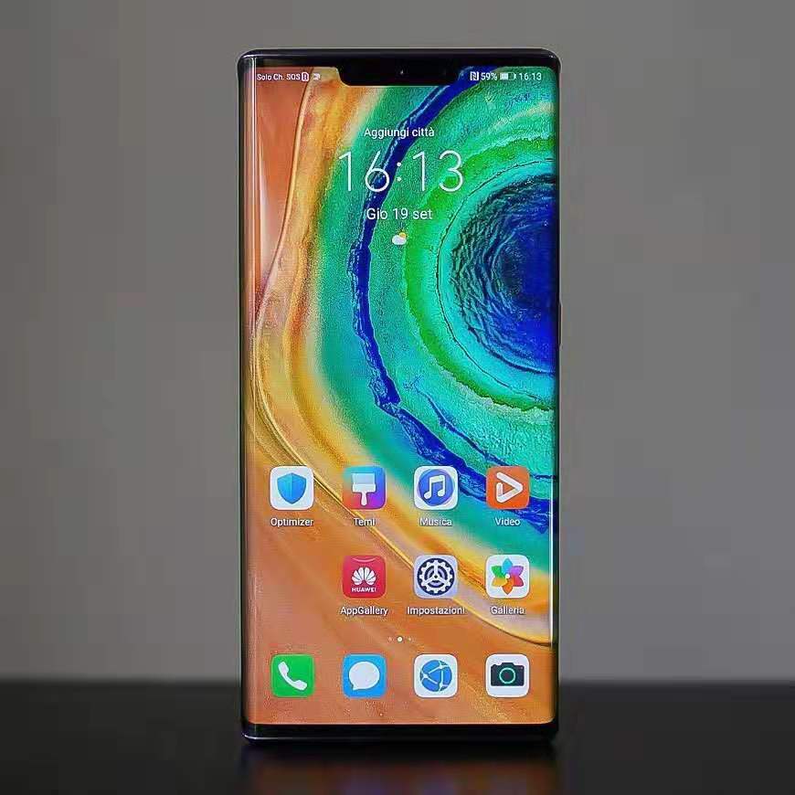 因京东方和LG的面板不成熟三星才是Mate30Pro唯一瀑布屏供应商