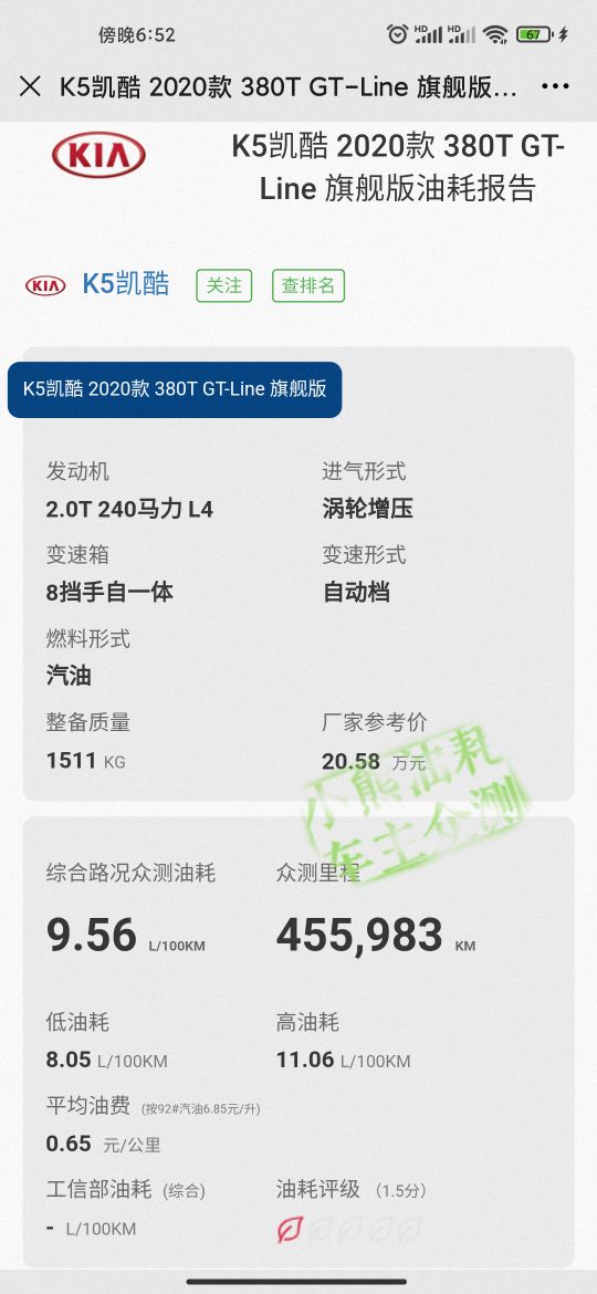 别克君威油耗到底怎么样,别克君威油耗2021款油耗怎么看