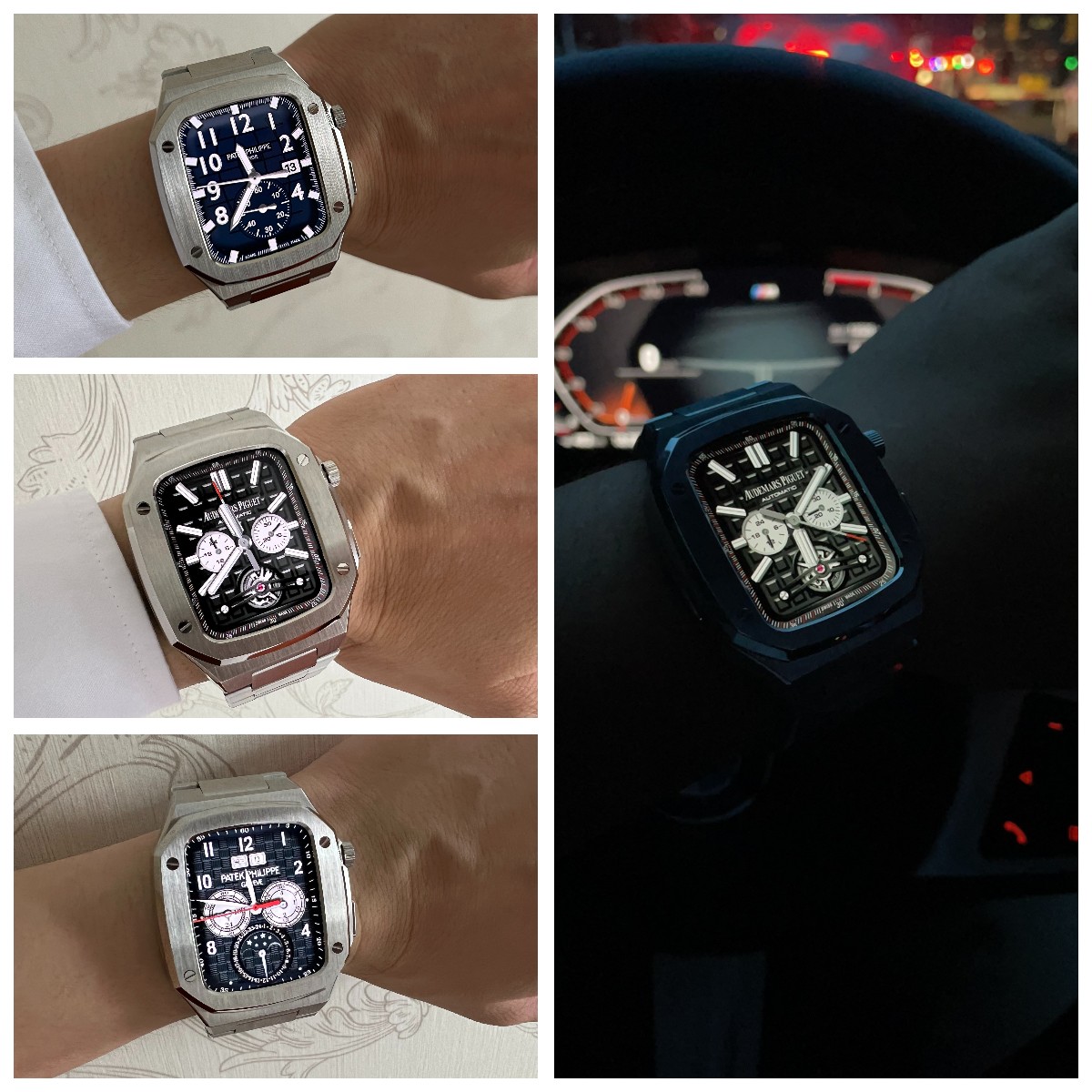 applewatch改爱彼表盘,怎样更改applewatch手表表盘图