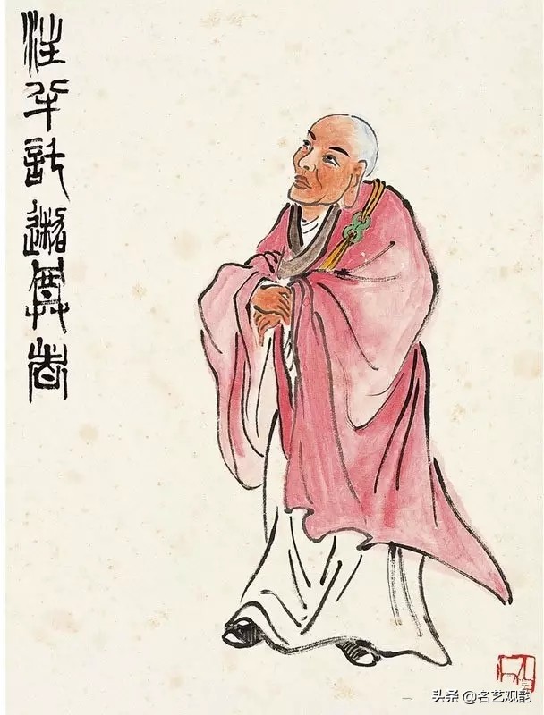 陈师曾齐白石王一亭,吴昌硕和齐白石谁画的