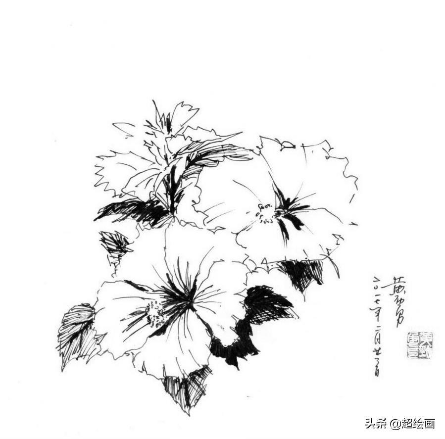 十大顶级钢笔画速写,钢笔速写100幅图片