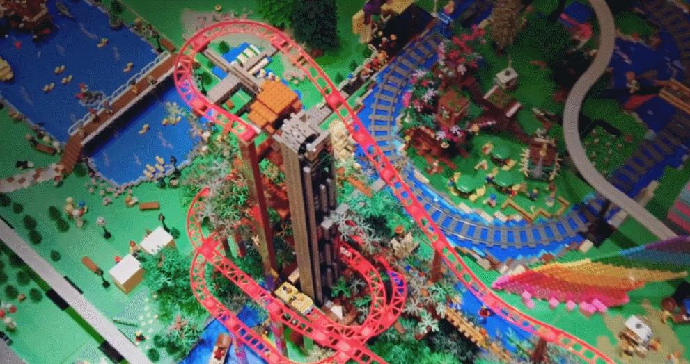 有个人居然把乐高玩成新花样,视频宝藏资源