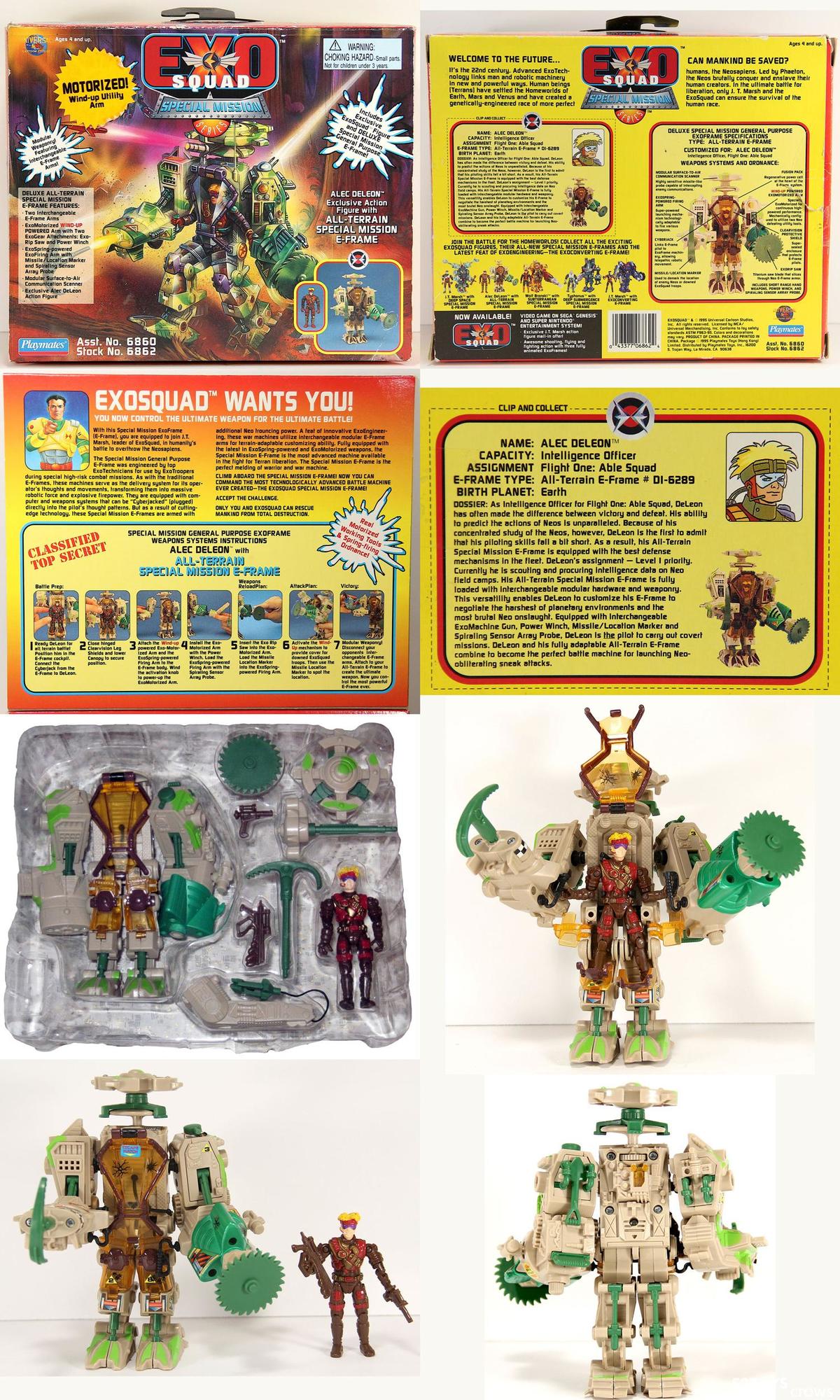 玩具主系列篇|这个常被错认成GIJOE的玩具系列叫作Exosquad