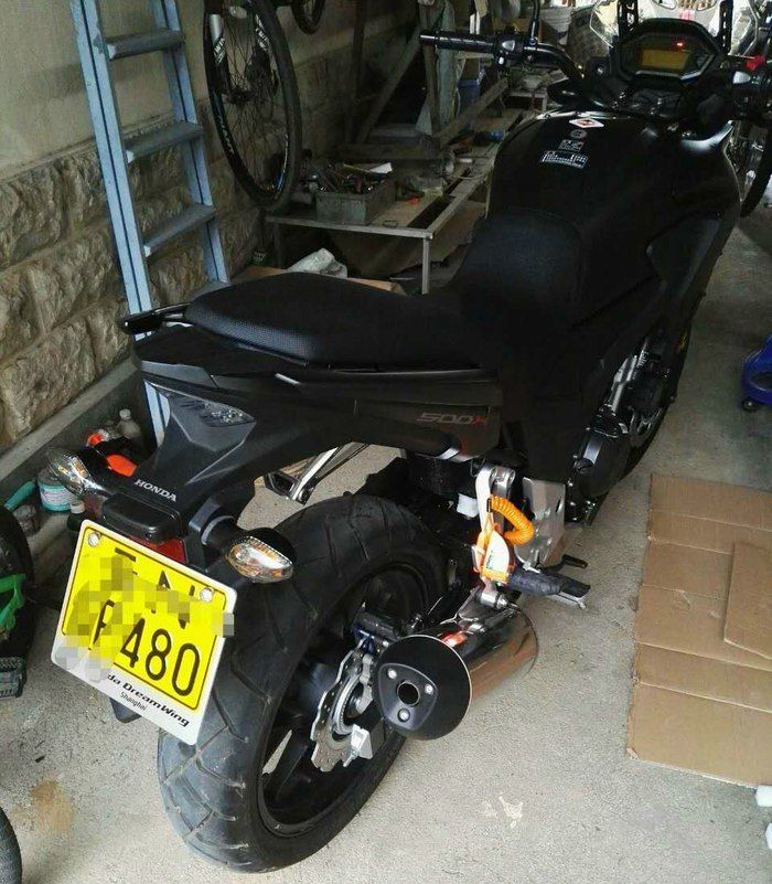历时一年终于提了本田cb500x,本田大贸cb500x评测