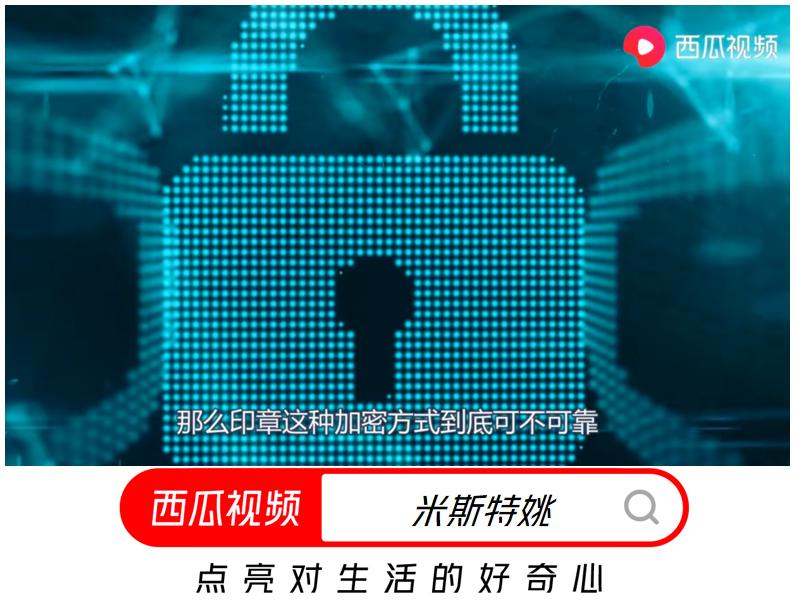 公章很容易伪造，为何还是很多单位唯一凭证？西瓜视频里有答案