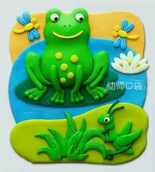 超轻粘土手工作品创意画汽车,航空航天手工超轻粘土创意作品