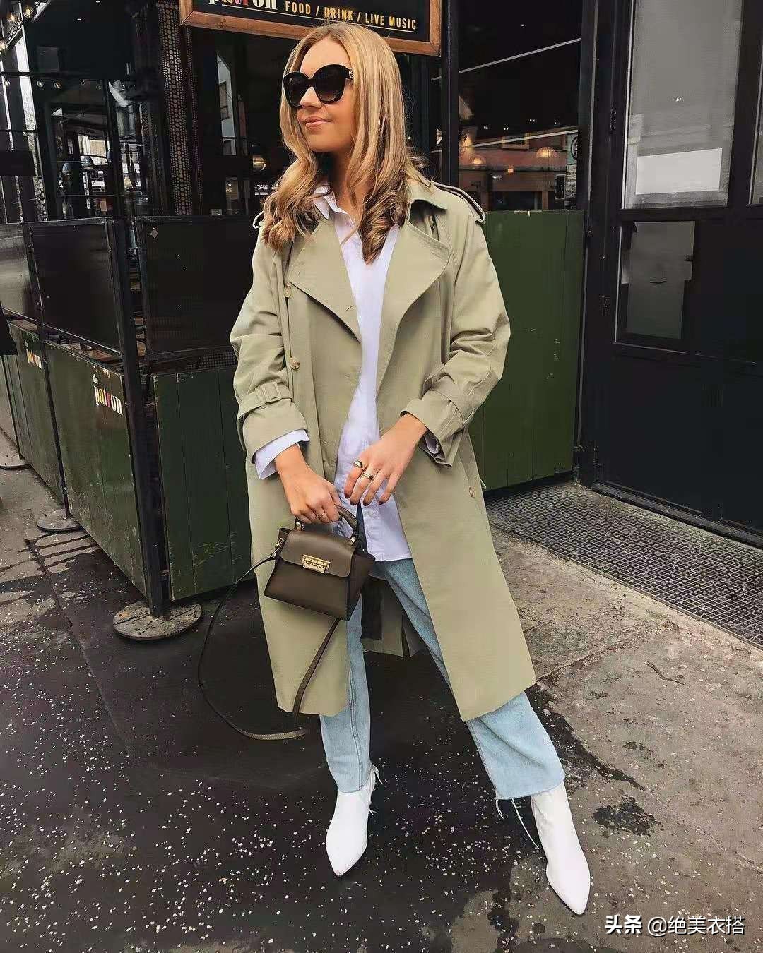 怎么穿出显瘦感,小个子显腰线穿搭