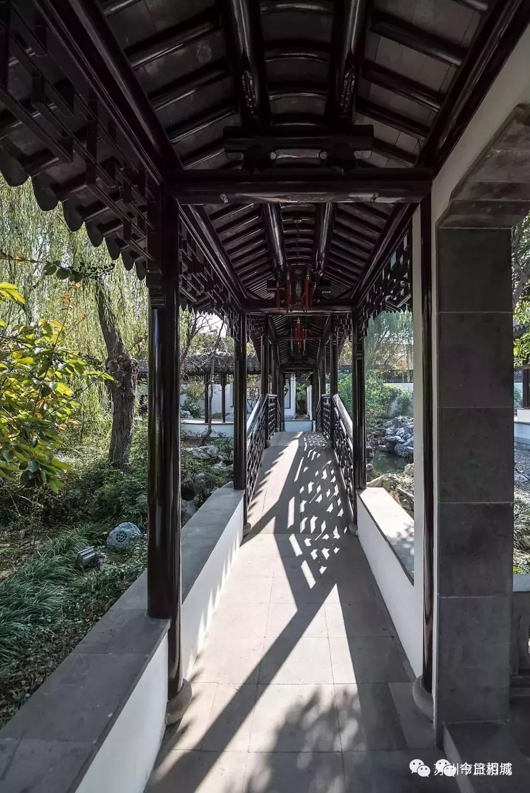 苏州园林夏季,苏州园林夜间