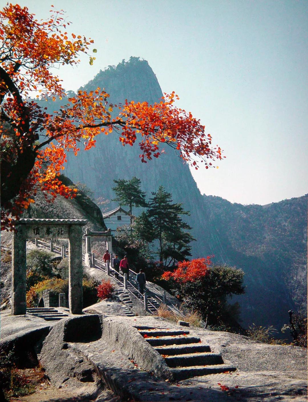 华山游览线路示意图,自由行华山一日游最佳路线