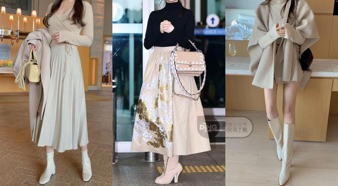 今冬靴子这样搭配就好保暖还耐看,小个子适合穿哪款冬季靴子