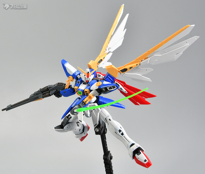 万代高达rgrx78-2,万代rg飞翼零式高达