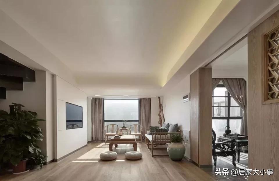 小户型实木沙发装修图,小户型沙发高端大气上档次