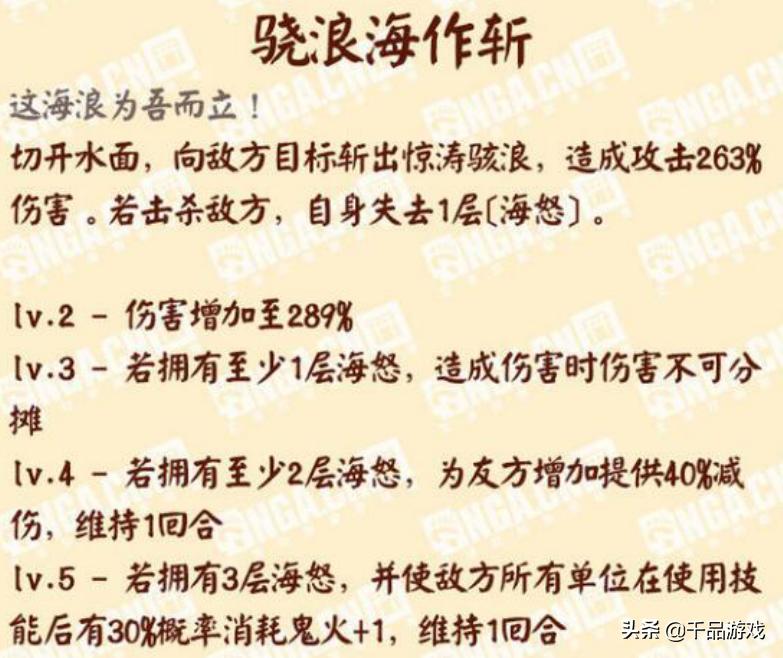 阴阳师:SP荒川之主技能曝光,这活着没意思,死了超强是几个意思