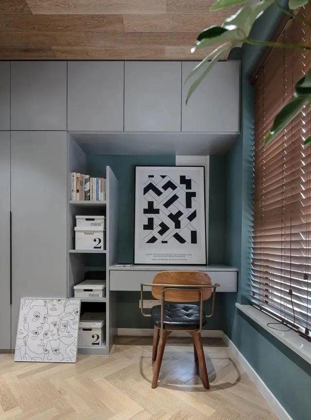 69㎡2室变3室,收纳惊人,还有阳光大书房!