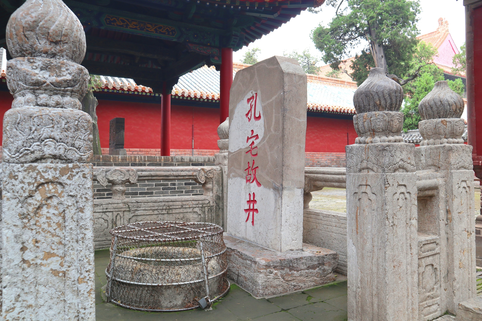 曲阜孔庙参观,曲阜孔庙游览