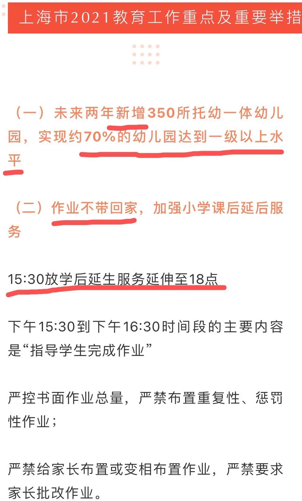 最新上海16区的教育发展路！孩子可以延迟放学！你区的动作是什么