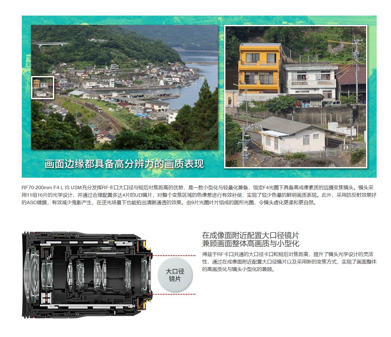 史上最轻便长焦利器佳能RF70-200mmF4L镜头评测