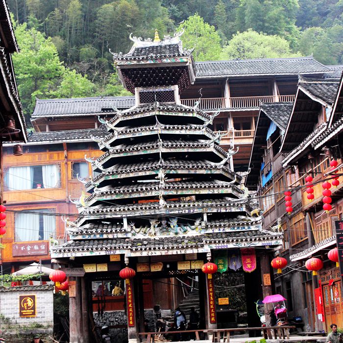 贵州省少数民族侗寨,贵州肇兴侗寨和千户苗寨的区别