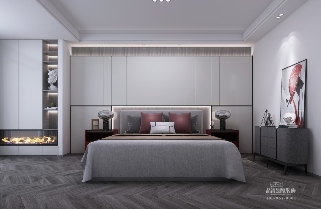 常州现代风格装修设计案例,常州别墅室内装修效果图