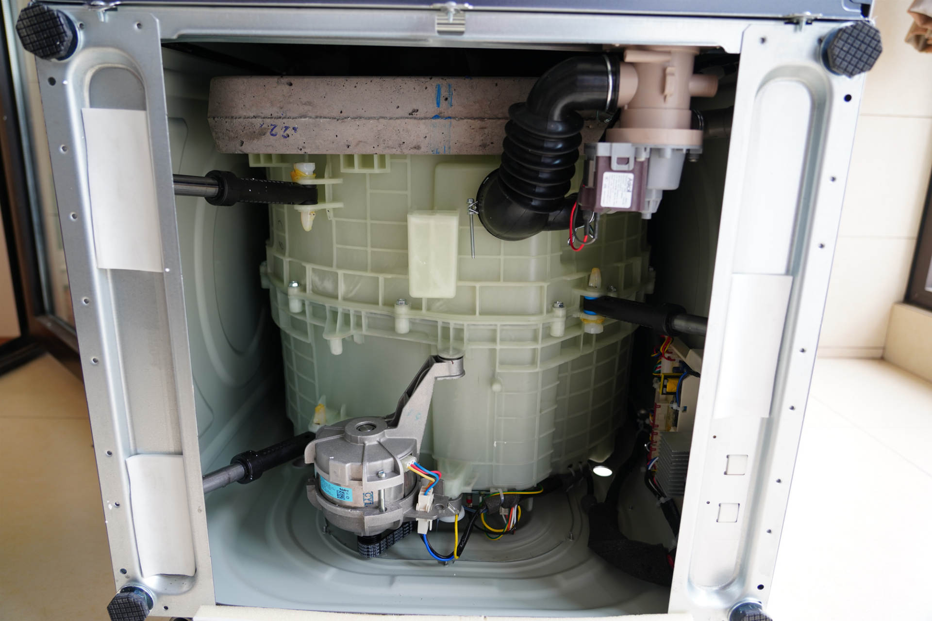 滚筒洗衣机烘干实测,云米洗衣机烘干效果