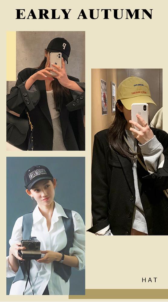 适合秋冬季戴的各种洋气帽子,夏日必备的3款帽子百搭还显脸小