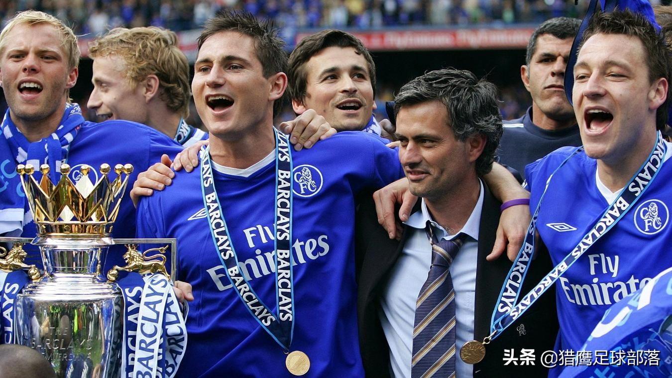 阿布入主前的切尔西阵容,萨里接任切尔西主教练
