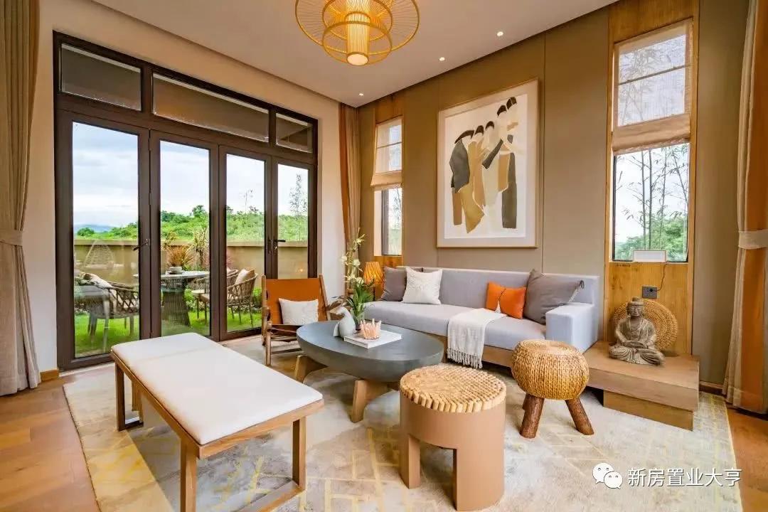 佛山高明绿地拾野川漫野日式别墅,佛山绿地拾野川星河度假民宿