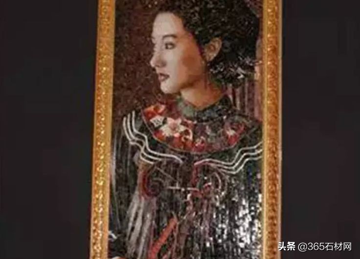 十字绣彩色石头,十字绣石字