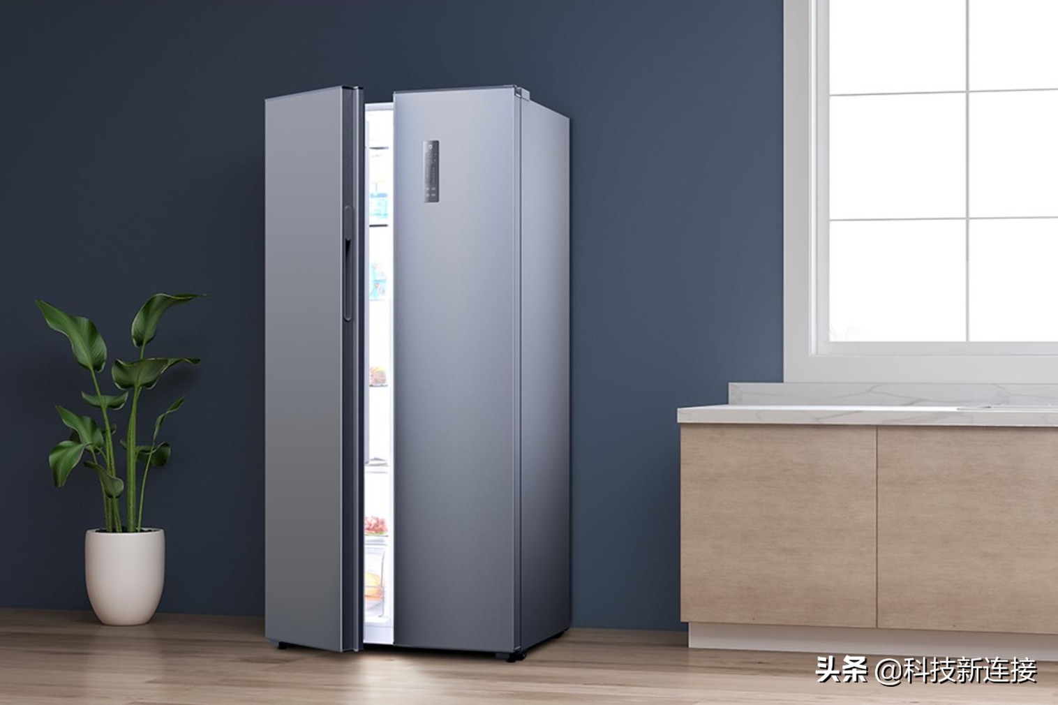 米家风冷对开门冰箱483l怎么联网,米家风冷对开门冰箱价格