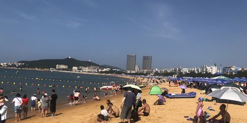 威海国际海水浴场附近房子价格,威海高区海水浴场海景花园