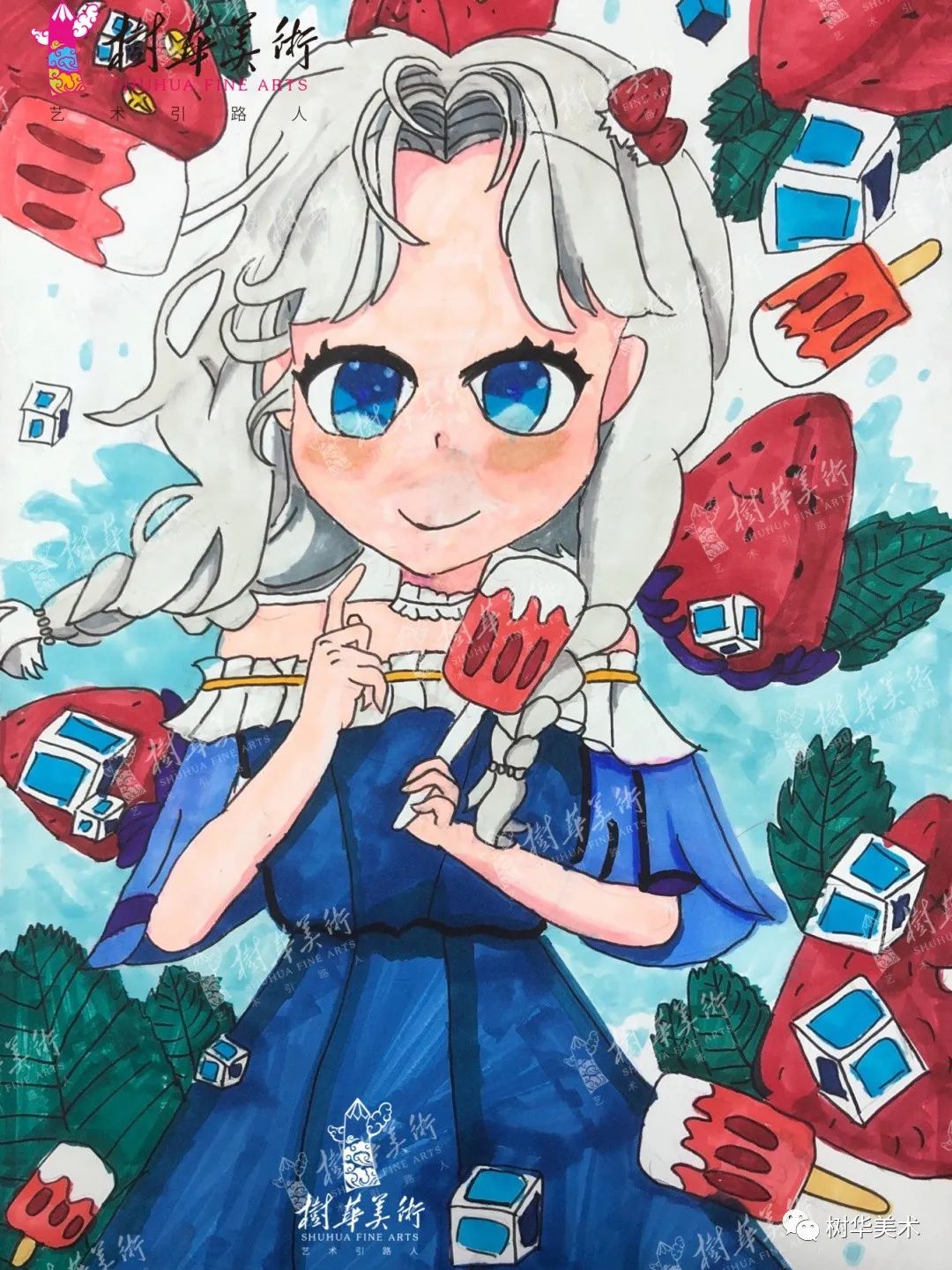 学员作品画展,画展动漫二次元