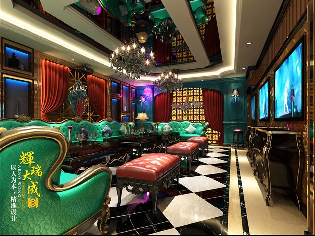 藏西ktv,辉瑞大成娱乐空间ktv设计