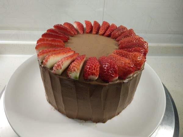 甘纳许蛋糕的家常做法,甘纳许巧克力奶油蛋糕的做法