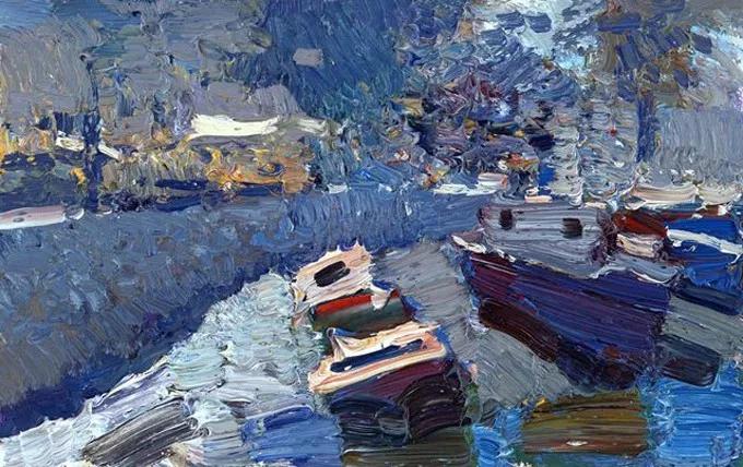 俄罗斯画家的油画艺术美到极致,中俄风景油画作品