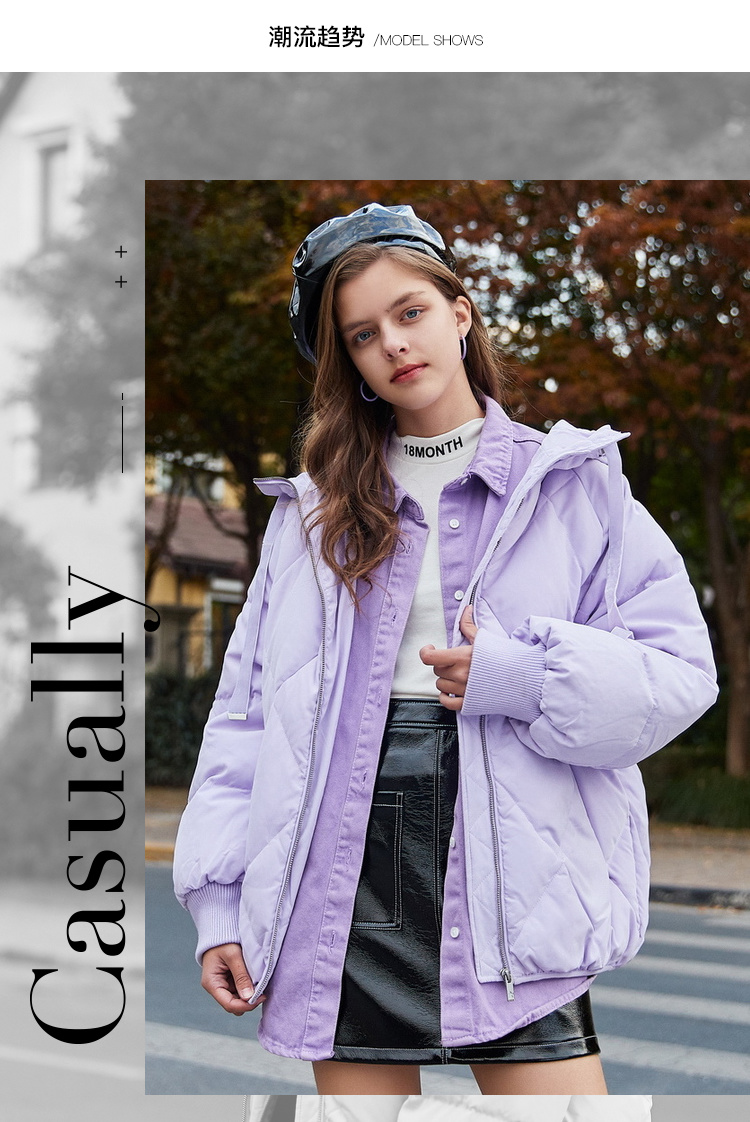 短款派克羽绒服小个子怎么搭配,波司登小个子短款羽绒服