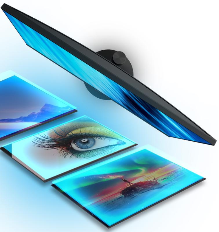 32寸2k曲面显示器推荐hkc2020,hkc27英寸2k144hz直面显示器gp279q