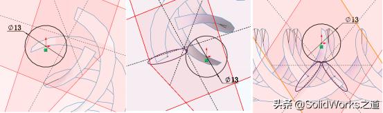 solidworks怎么扫描变径弯头,solidworks蜗轮线标注方法